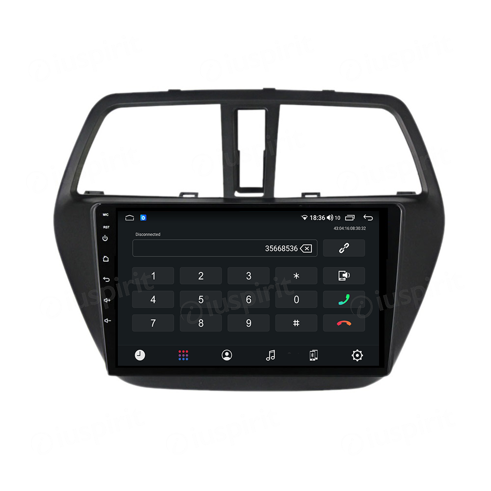 ANDROID autoradio navigatore per Suzuki SX4 2 Suzuki S-Cross 2013-2016 CarPlay Android Auto GPS USB WI-FI Bluetooth 4G LTE - immagine 2