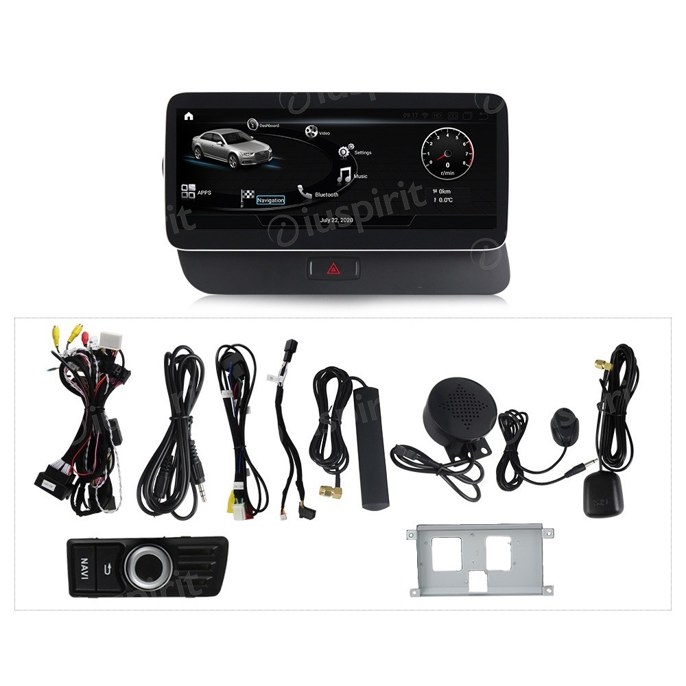 ANDROID navigatore per Audi Q5 2009-2017 CarPlay Android Auto 12.5 pollici 4GB RAM 64GB ROM Octa-Core Bluetooth GPS WI-FI - immagine 8