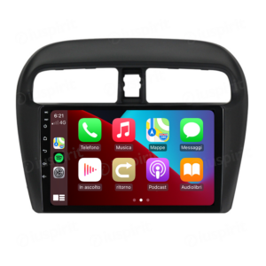 ANDROID autoradio navigatore per Mitsubishi Mirage Mitsubishi Space Star CarPlay Android Auto GPS USB WI-FI Bluetooth 4G LTE