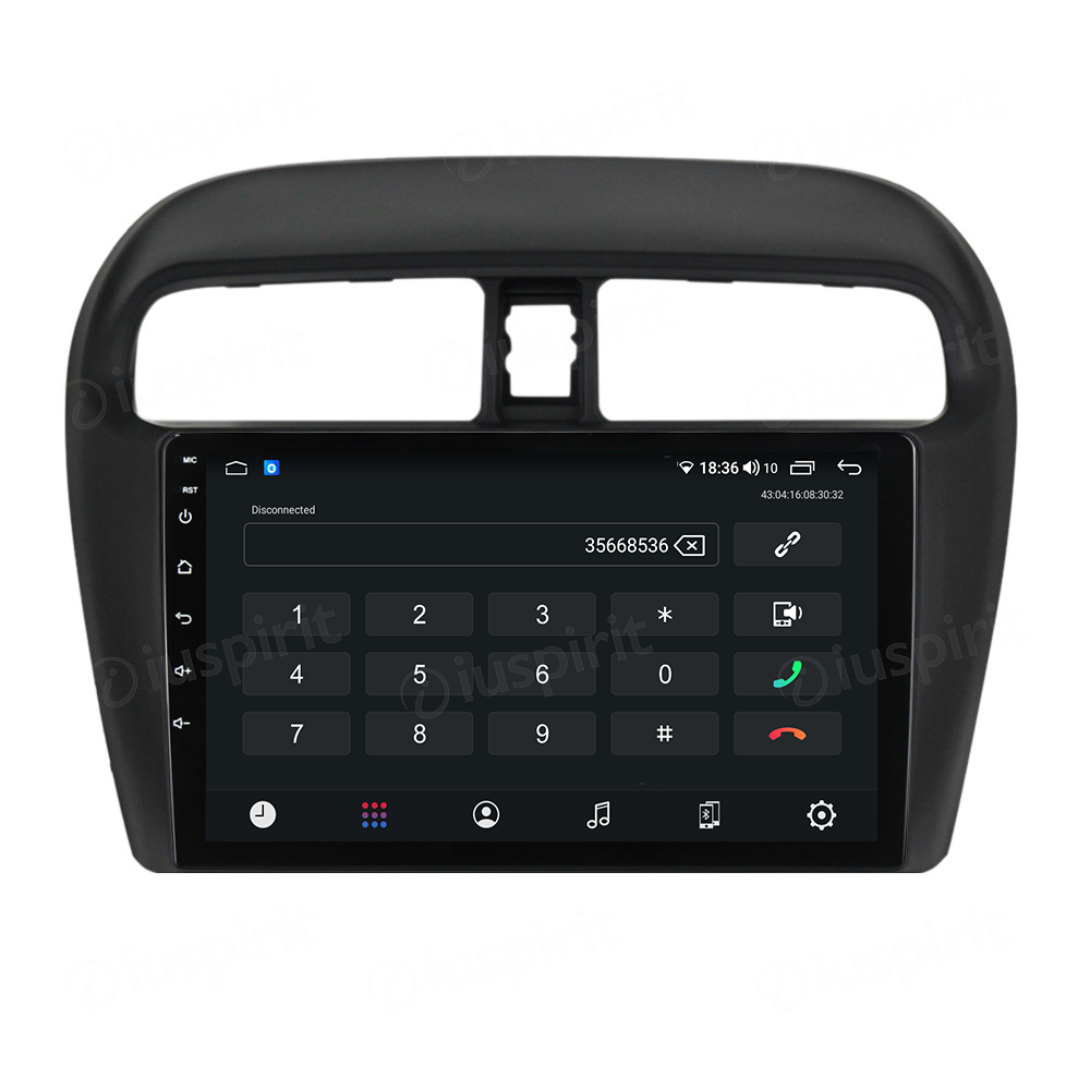 ANDROID autoradio navigatore per Mitsubishi Mirage Mitsubishi Space Star CarPlay Android Auto GPS USB WI-FI Bluetooth 4G LTE - immagine 2