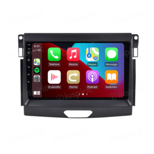 ANDROID autoradio navigatore per Ford Ranger 2015-2021 CarPlay Android Auto GPS USB WI-FI Bluetooth 4G LTE