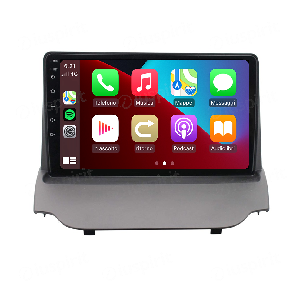 ANDROID autoradio navigatore per Ford Ecosport 2013-2017 CarPlay Android Auto GPS USB WI-FI Bluetooth 4G LTE