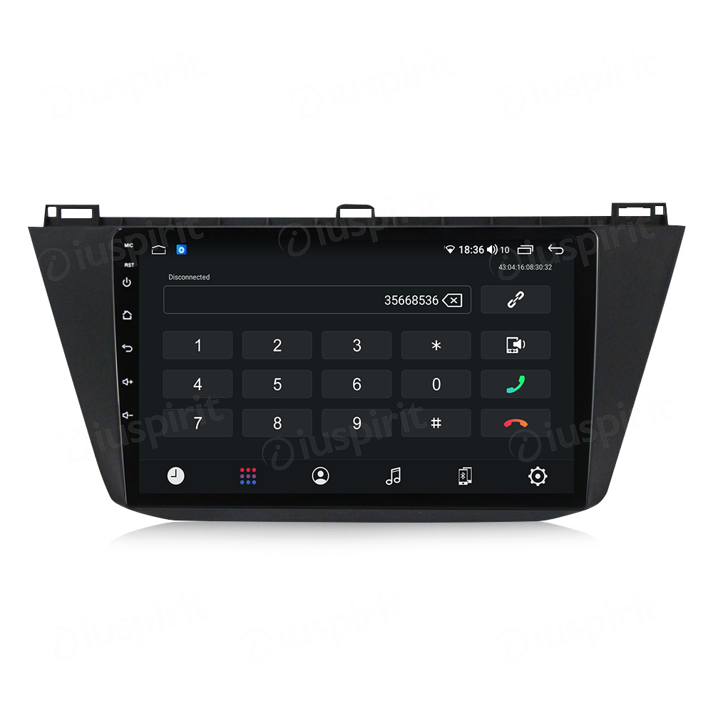 ANDROID autoradio navigatore per VW Tiguan 2016-2019 CarPlay Android Auto GPS USB WI-FI Bluetooth 4G LTE - immagine 2