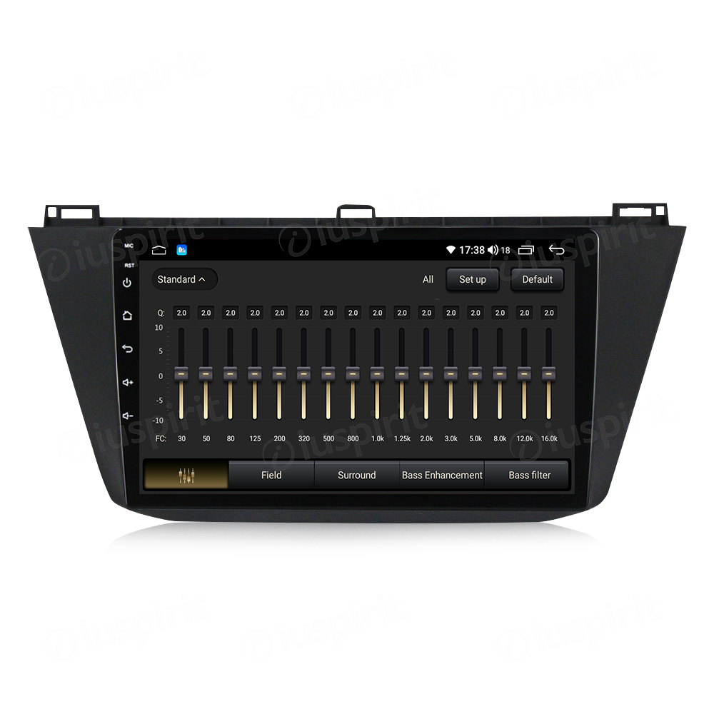 ANDROID autoradio navigatore per VW Tiguan 2016-2019 CarPlay Android Auto GPS USB WI-FI Bluetooth 4G LTE - immagine 3