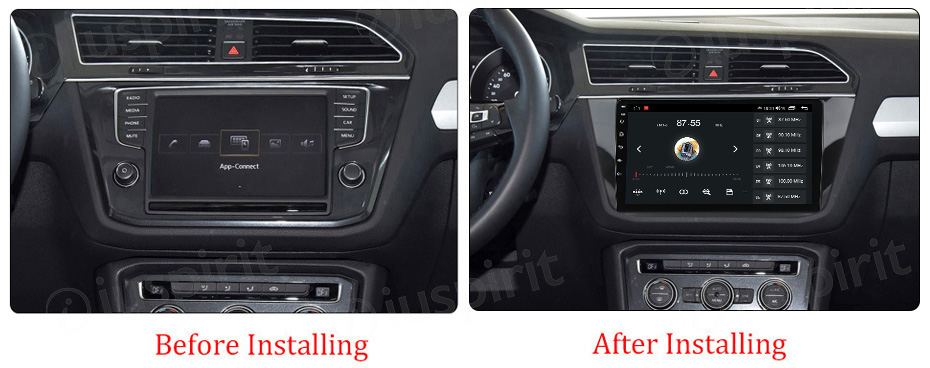 ANDROID autoradio navigatore per VW Tiguan 2016-2019 CarPlay Android Auto GPS USB WI-FI Bluetooth 4G LTE - immagine 6