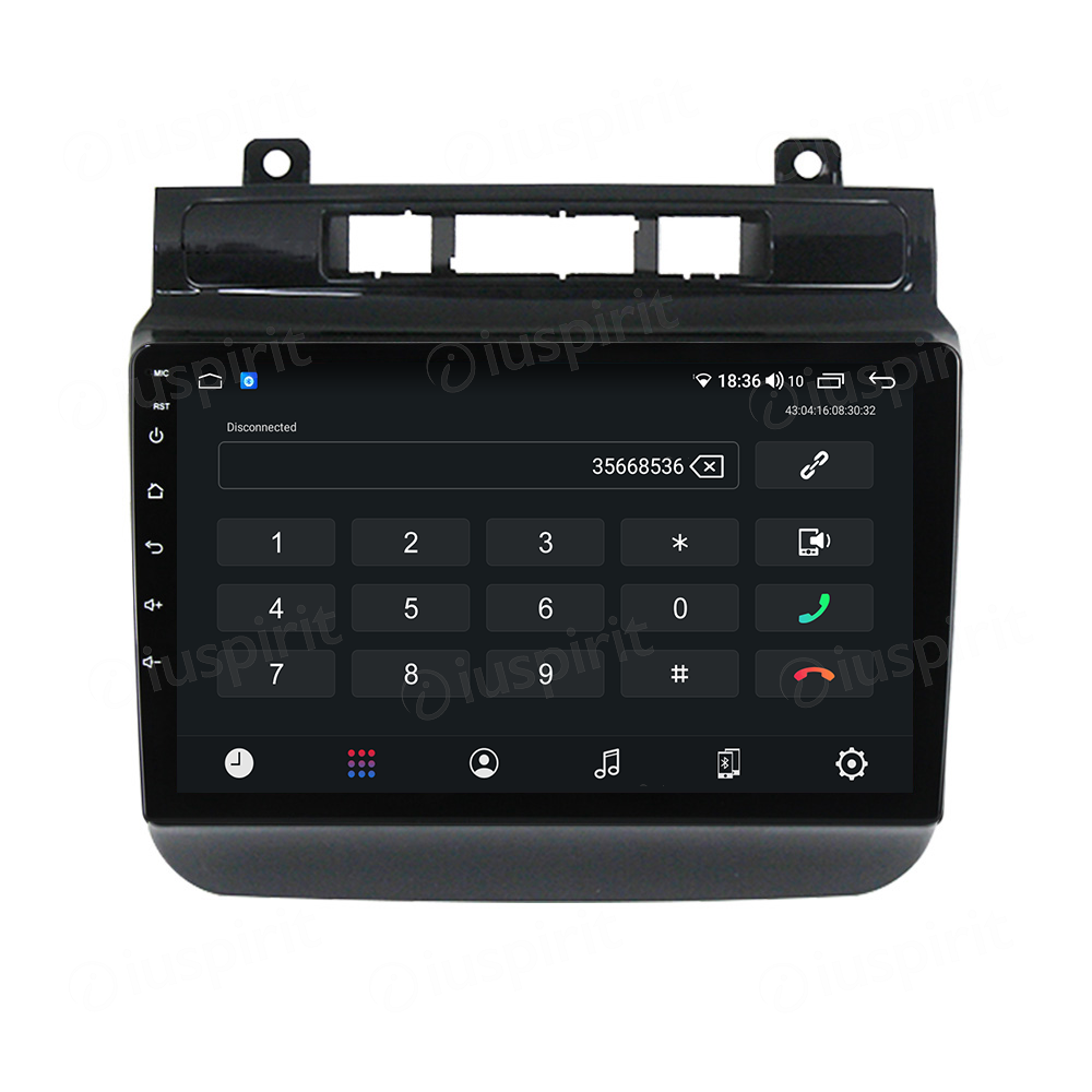ANDROID autoradio navigatore per VW Touareg 2013-2015 CarPlay Android Auto GPS USB WI-FI Bluetooth 4G LTE - immagine 2