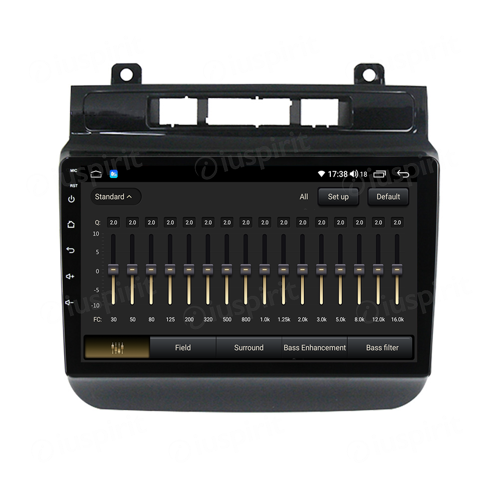 ANDROID autoradio navigatore per VW Touareg 2013-2015 CarPlay Android Auto GPS USB WI-FI Bluetooth 4G LTE - immagine 3