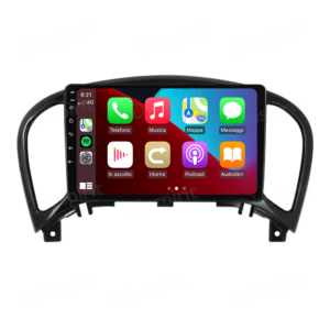ANDROID autoradio navigatore per Nissan Juke 2007-2018 CarPlay Android Auto GPS USB WI-FI Bluetooth 4G LTE