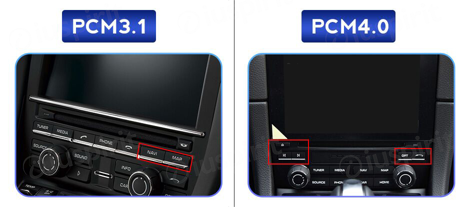 ANDROID autoradio navigatore per Porsche Boxster Cayman 718 911 918 981 997 PCM 3.1/4.0 Car Play Android Auto GPS USB WI-FI Bluetooth 4G LTE - immagine 6