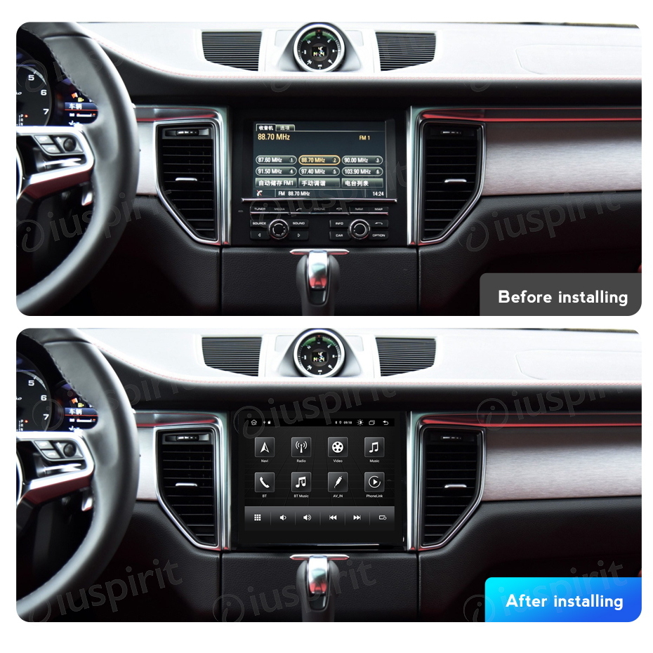 ANDROID autoradio navigatore per Porsche Macan 2014-2017 PCM 3.1/4.0 Car Play Android Auto GPS USB WI-FI Bluetooth 4G LTE - immagine 5