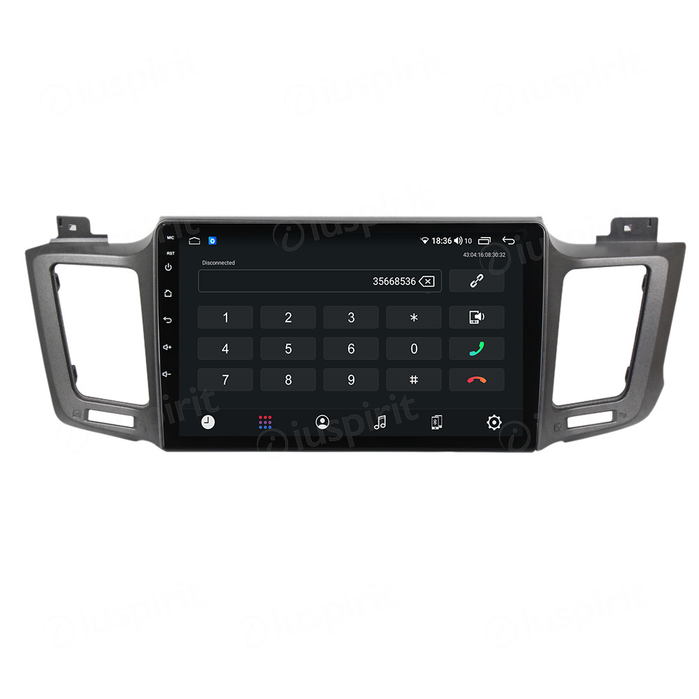 ANDROID car navigation system for Toyota RAV4 RAV-4 2013-2018 CarPlay Android Auto GPS USB WI-FI Bluetooth 4G LTE - Image 2