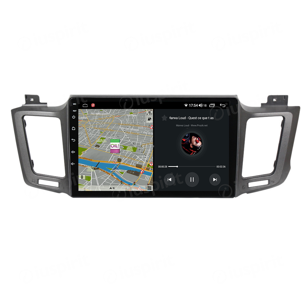 ANDROID car navigation system for Toyota RAV4 RAV-4 2013-2018 CarPlay Android Auto GPS USB WI-FI Bluetooth 4G LTE - Image 4