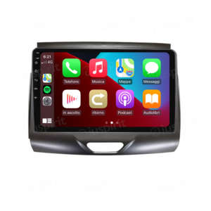 ANDROID autoradio navigatore per Ford Ranger 2015-2021 CarPlay Android Auto GPS USB WI-FI Bluetooth 4G LTE