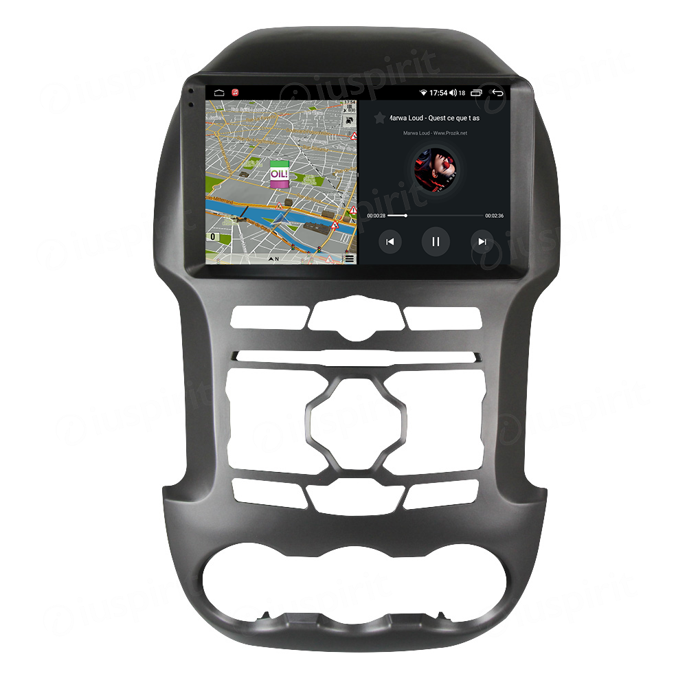 ANDROID autoradio navigatore per Ford Ranger 2011 2012 2013 2014 CarPlay Android Auto GPS USB WI-FI Bluetooth 4G LTE - immagine 4