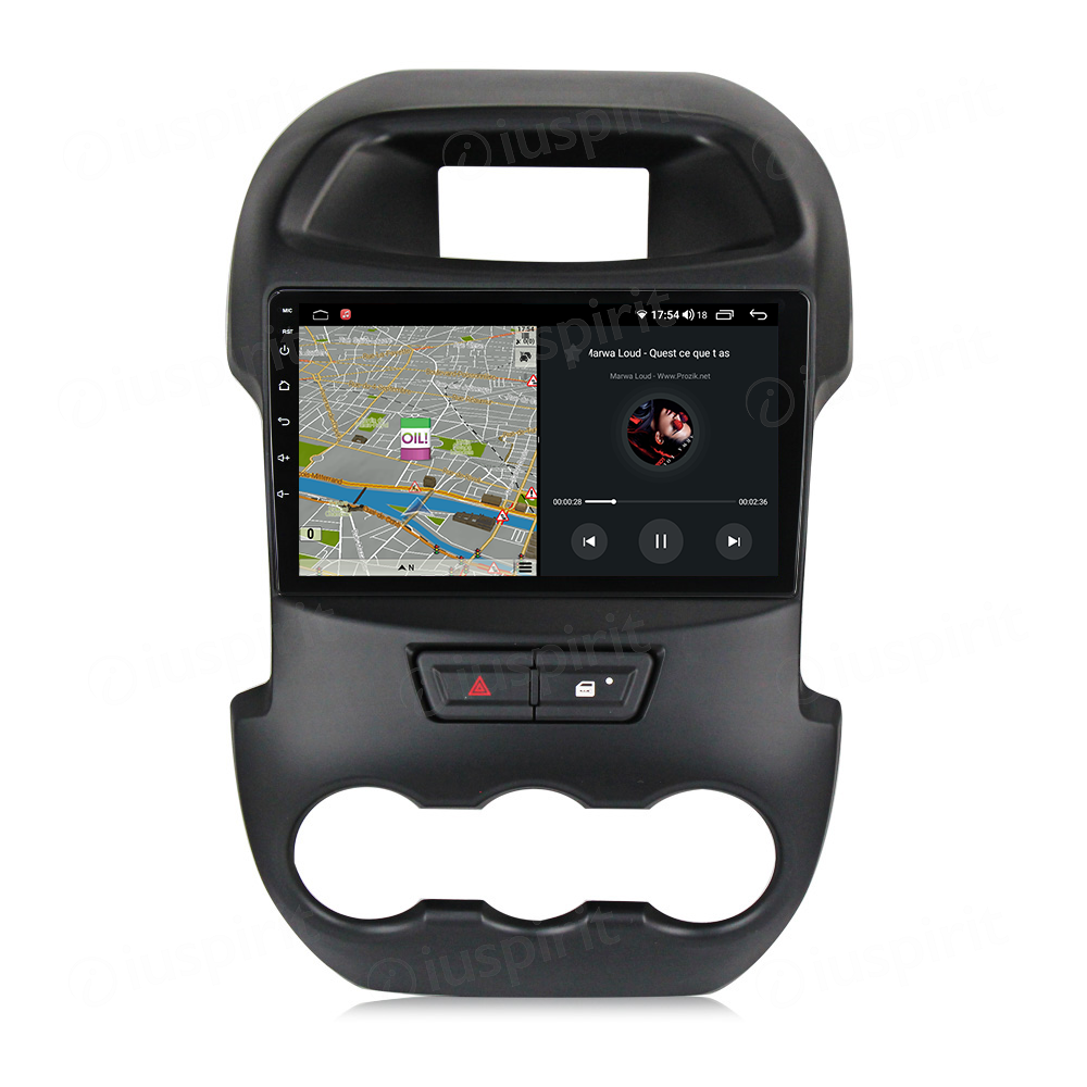 ANDROID autoradio navigatore per Ford Ranger 2011-2016 CarPlay Android Auto GPS USB WI-FI Bluetooth 4G LTE - immagine 4