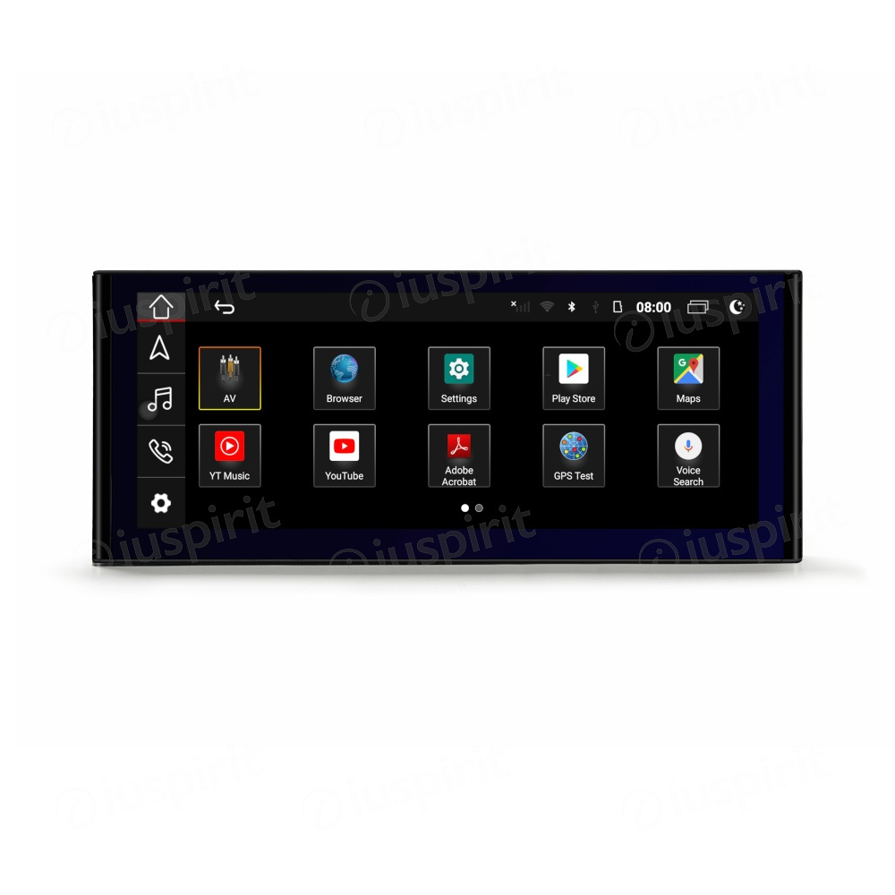 ANDROID navigatore per Audi A8 S8 D4 2010-2017 MMI 3G 12.3 pollici CarPlay Android Auto GPS WI-FI Bluetooth Octa-Core 8GB RAM 64GB ROM 4G LTE - immagine 2