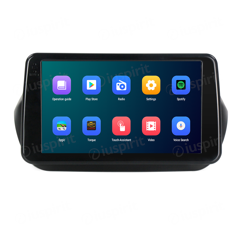 ANDROID autoradio navigatore per Fiat Fiorino Fiat Qubo Citroen Nemo Peugeot Bipper CarPlay Android Auto GPS USB WI-FI Bluetooth 4G LTE - immagine 5