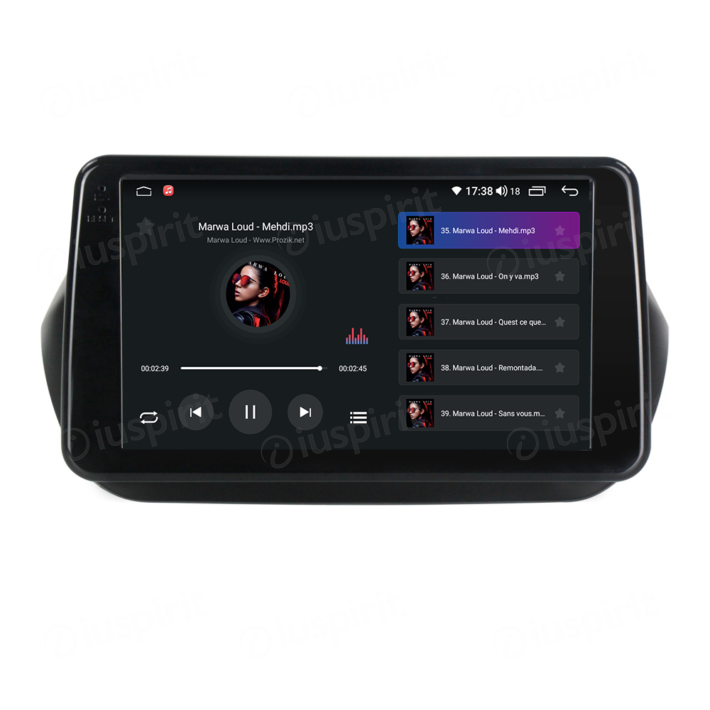 ANDROID autoradio navigatore per Fiat Fiorino Fiat Qubo Citroen Nemo Peugeot Bipper CarPlay Android Auto GPS USB WI-FI Bluetooth 4G LTE - immagine 6