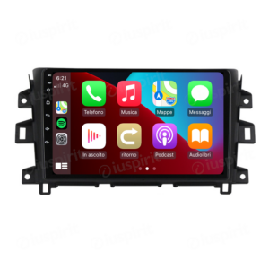 ANDROID autoradio navigatore per Nissan Navara NP300 2011-2016 CarPlay Android Auto GPS USB WI-FI Bluetooth 4G LTE