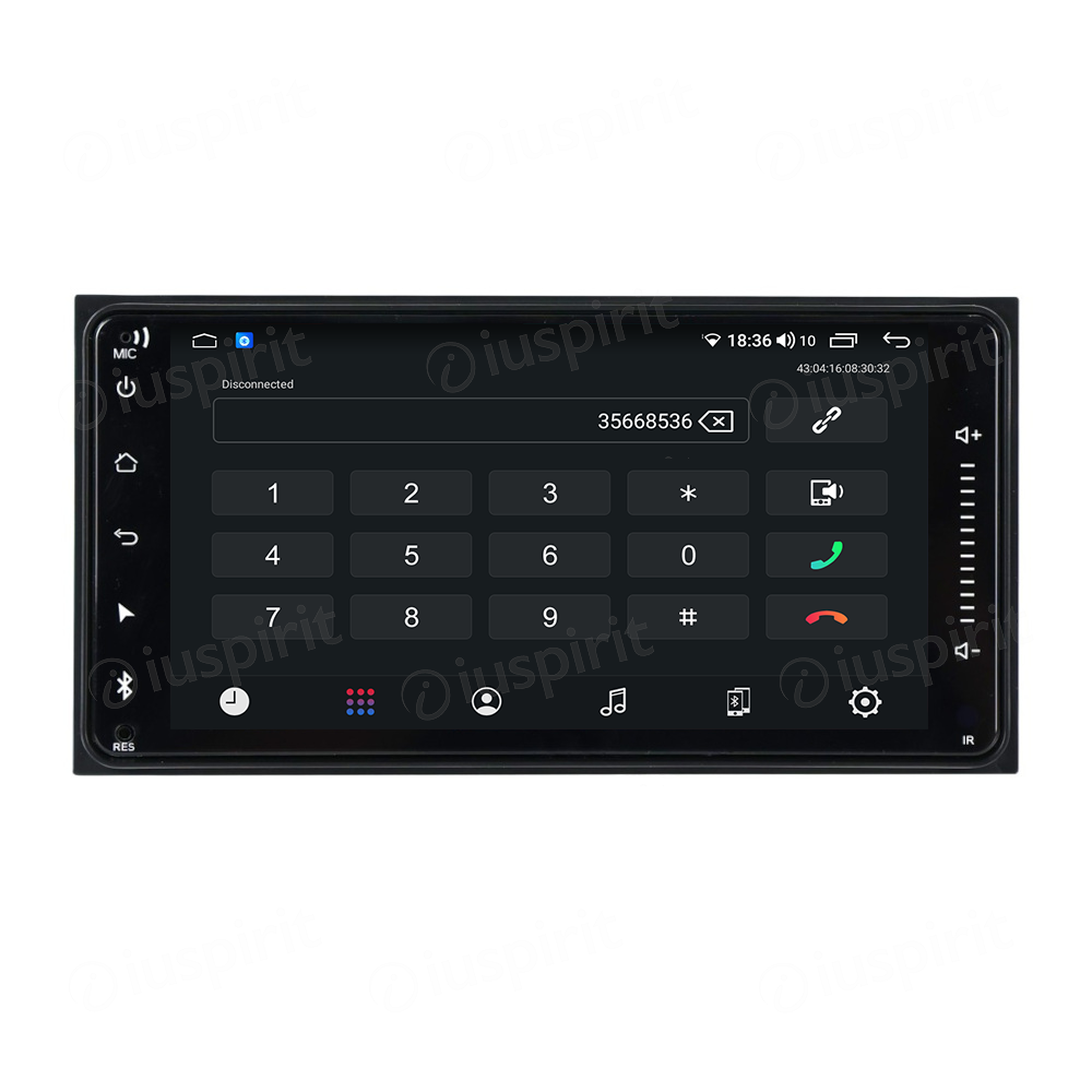 ANDROID car navigation system for Toyota Rav4 Corolla Alphard Innova Camry Land Cruiser Hilux Vios CarPlay Android Car GPS USB WI-FI Bluetooth 4G LTE - Image 2