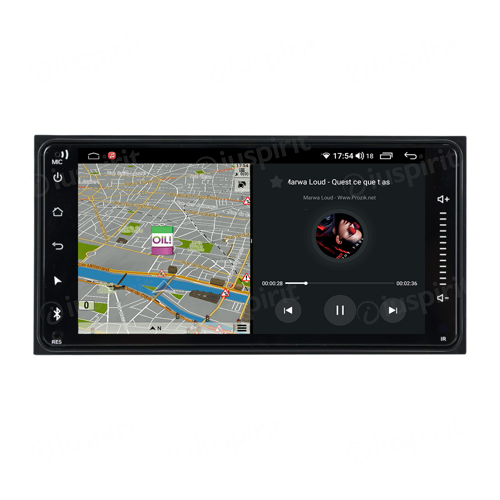 ANDROID car navigation system for Toyota Rav4 Corolla Alphard Innova Camry Land Cruiser Hilux Vios CarPlay Android Car GPS USB WI-FI Bluetooth 4G LTE - Image 4