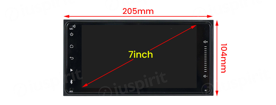 ANDROID car navigation system for Toyota Rav4 Corolla Alphard Innova Camry Land Cruiser Hilux Vios CarPlay Android Car GPS USB WI-FI Bluetooth 4G LTE - Image 6