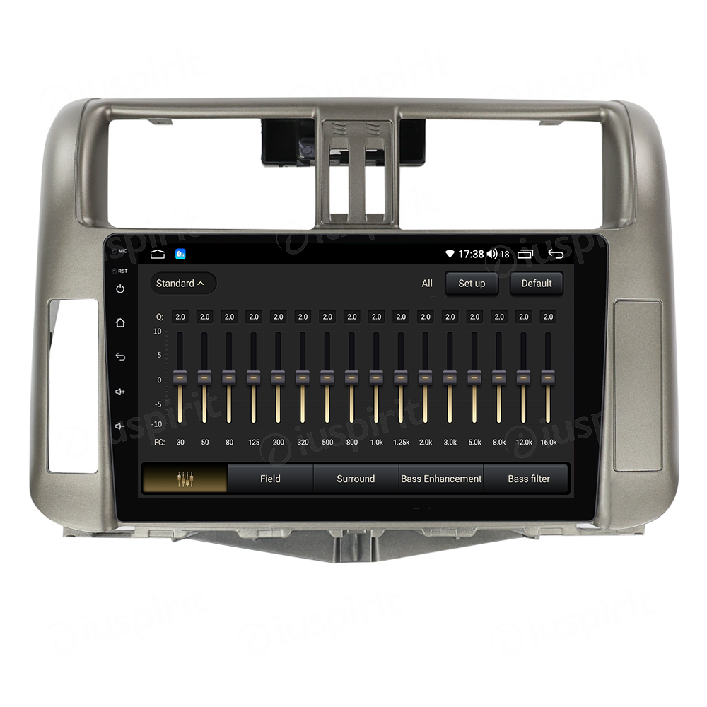 ANDROID car navigation system for Toyota Land Cruiser Prado 150 2009-2012 CarPlay Android Auto GPS USB WI-FI Bluetooth 4G LTE - Image 3