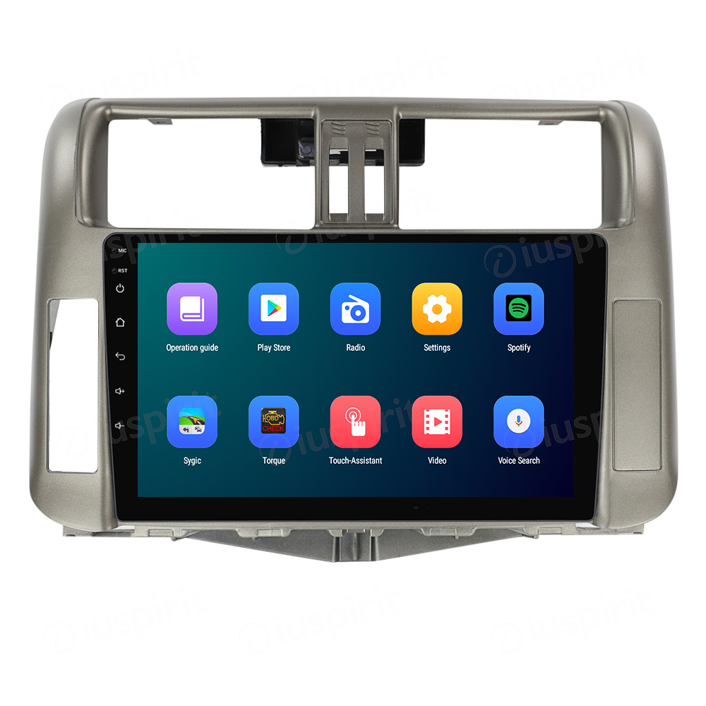 ANDROID car navigation system for Toyota Land Cruiser Prado 150 2009-2012 CarPlay Android Auto GPS USB WI-FI Bluetooth 4G LTE - Image 5