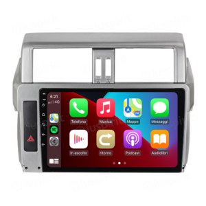 ANDROID autoradio navigatore per Toyota Land Cruiser Prado 150 2013-2017 CarPlay Android Auto GPS USB WI-FI Bluetooth 4G LTE
