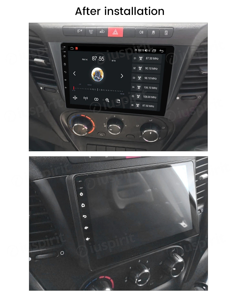 ANDROID autoradio navigatore per IVECO Daily 2013-2021 CarPlay Android Auto GPS USB WI-FI Bluetooth 4G LTE - immagine 6