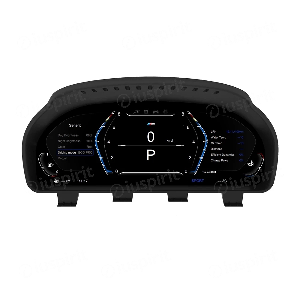 Tachimetro LCD conta KM digitale per BMW serie 3 F30 F31 F34 BMW serie 4 F32 F33 F36 Dashboard digitale cluster - immagine 2