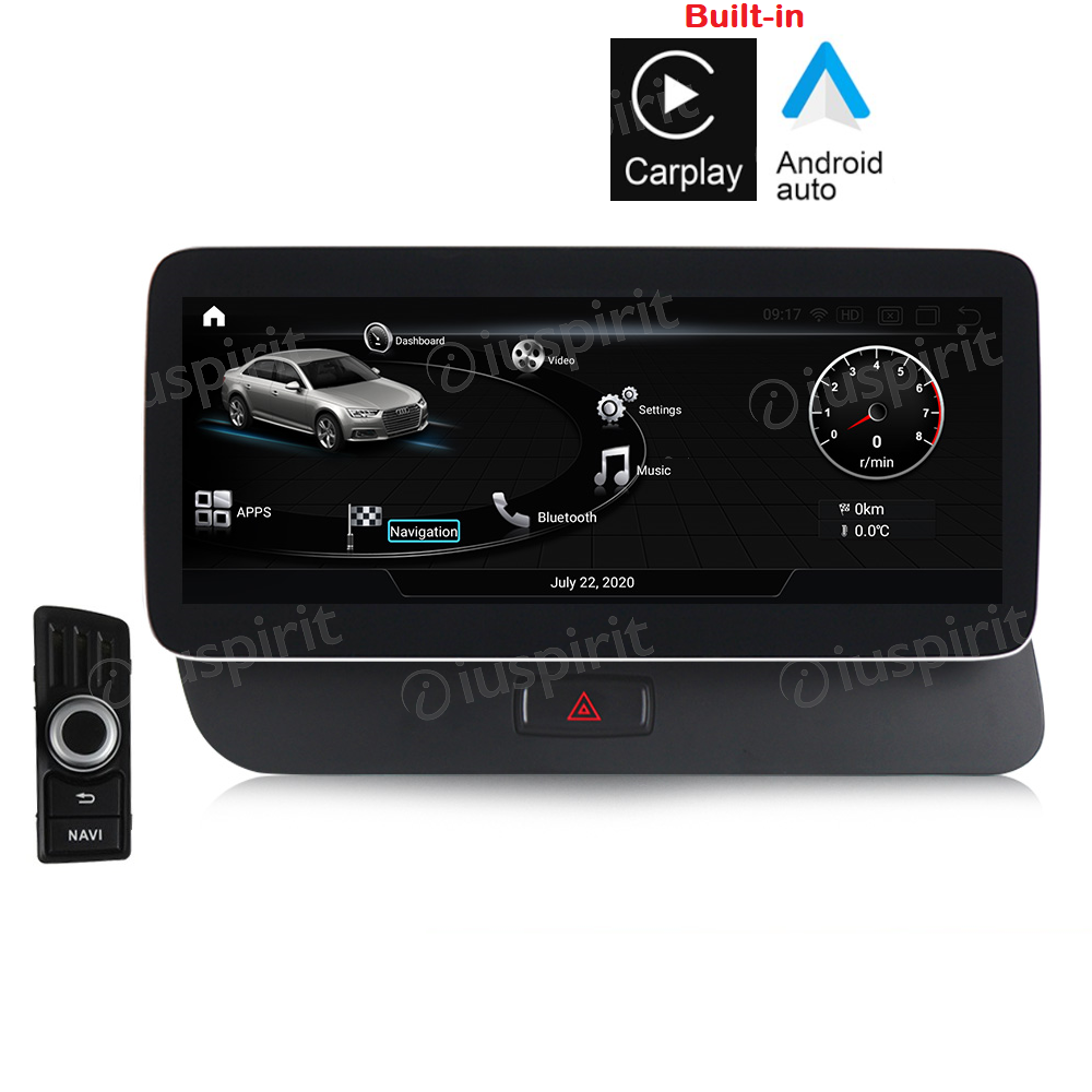 ANDROID navigatore per Audi Q5 2009-2017 10.25 pollici CarPlay Android Auto Bluetooth GPS WI-FI