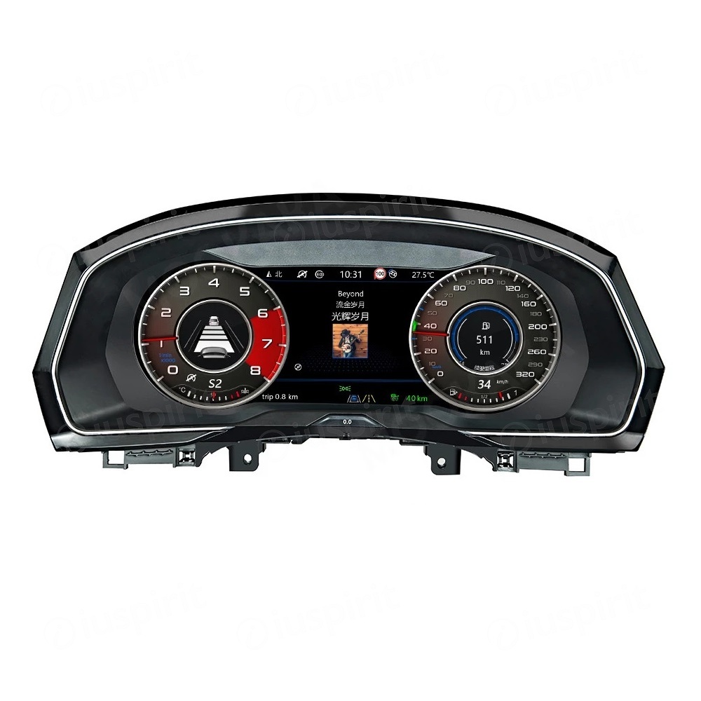 LCD speedometer digital KM counter for VW Golf 7 GTI Golf R-Line Golf Sportsvan Dashboard digital cluster - Image 3