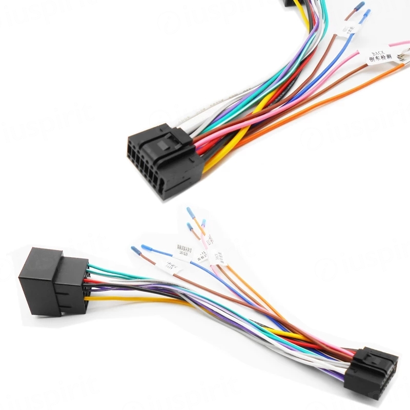 Connettore ISO universale a 16 PIN per autoradio Android iuspirit - immagine 2