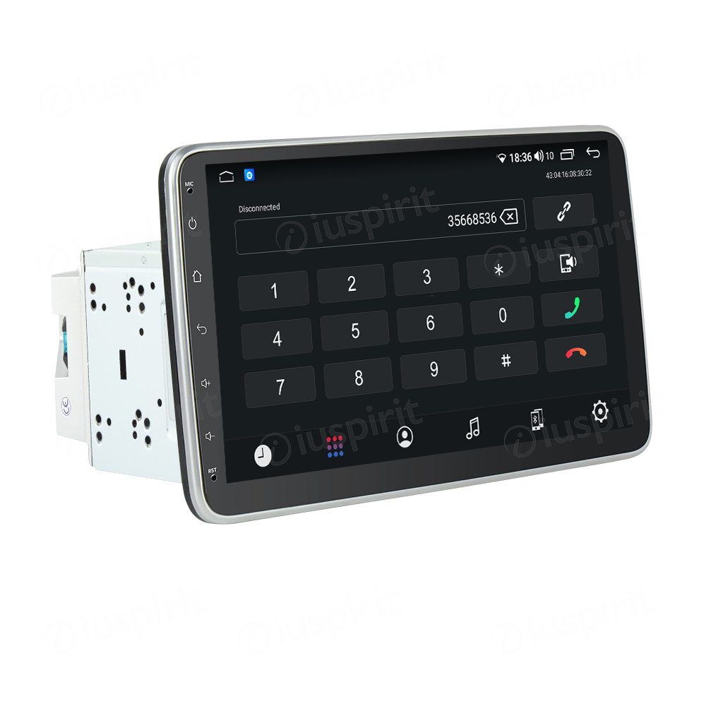 ANDROID autoradio 2 DIN navigatore universale 10 pollici CarPlay Android Auto GPS USB WI-FI Bluetooth 4G LTE - immagine 2