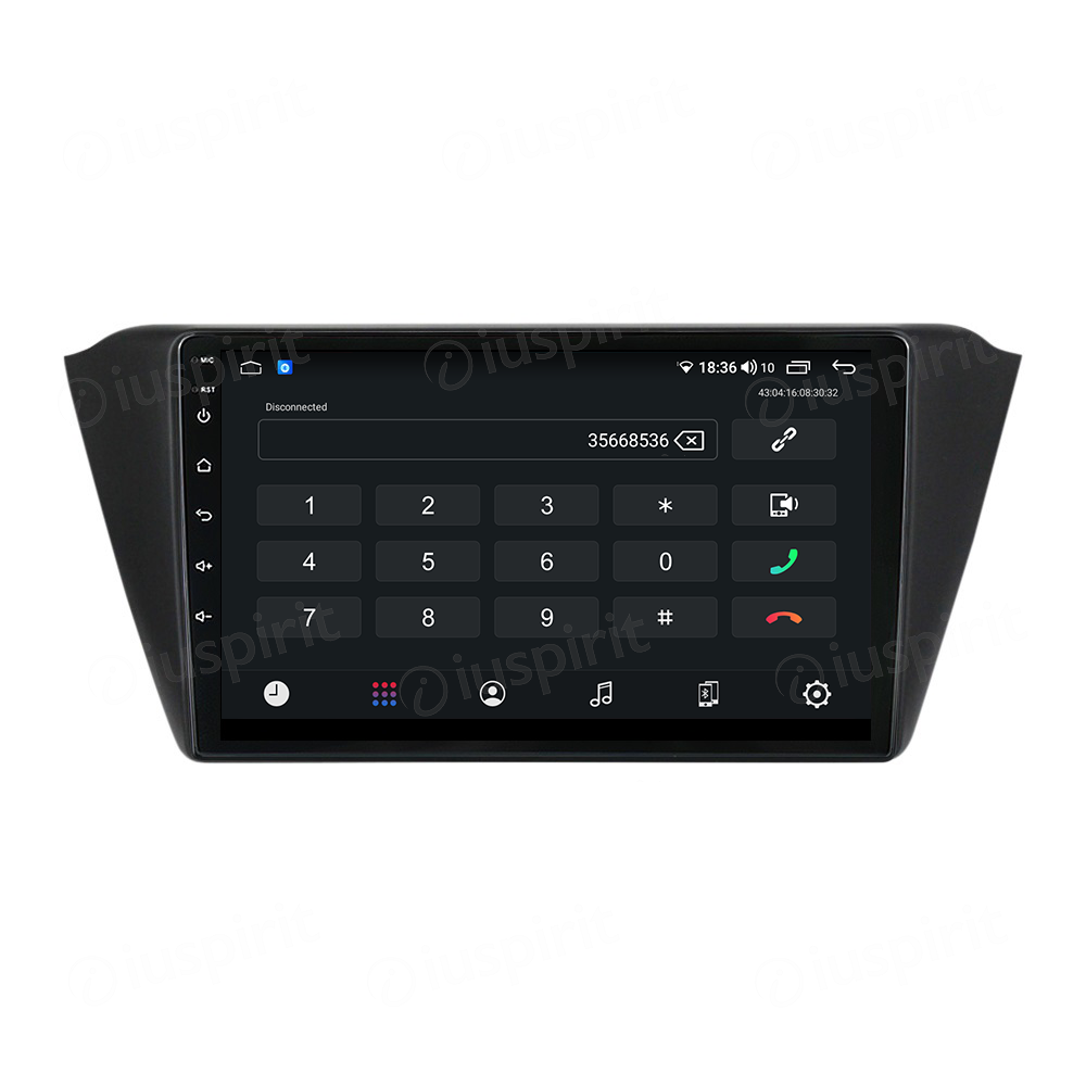 ANDROID autoradio navigatore per Skoda Fabia 2015-2019 CarPlay Android Auto GPS USB WI-FI Bluetooth 4G LTE - immagine 2