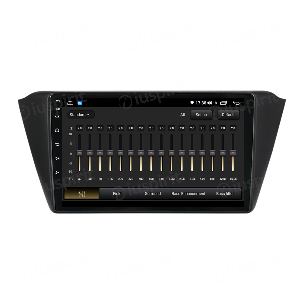 ANDROID autoradio navigatore per Skoda Fabia 2015-2019 CarPlay Android Auto GPS USB WI-FI Bluetooth 4G LTE - immagine 3