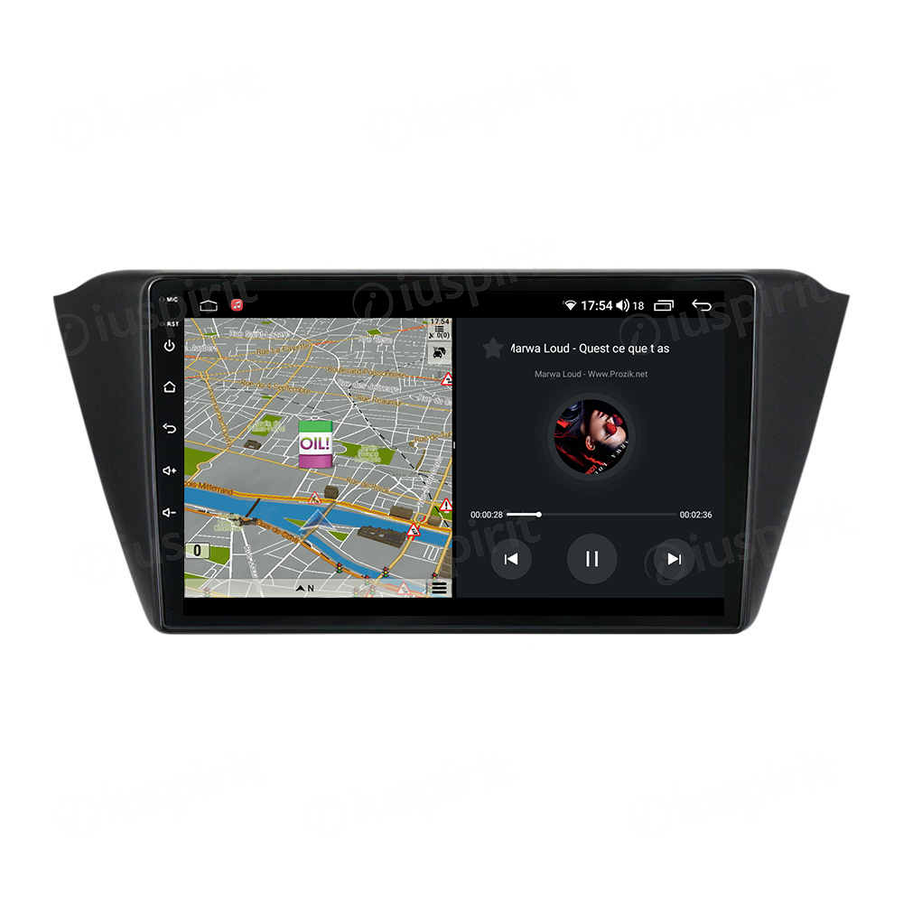 ANDROID autoradio navigatore per Skoda Fabia 2015-2019 CarPlay Android Auto GPS USB WI-FI Bluetooth 4G LTE - immagine 4