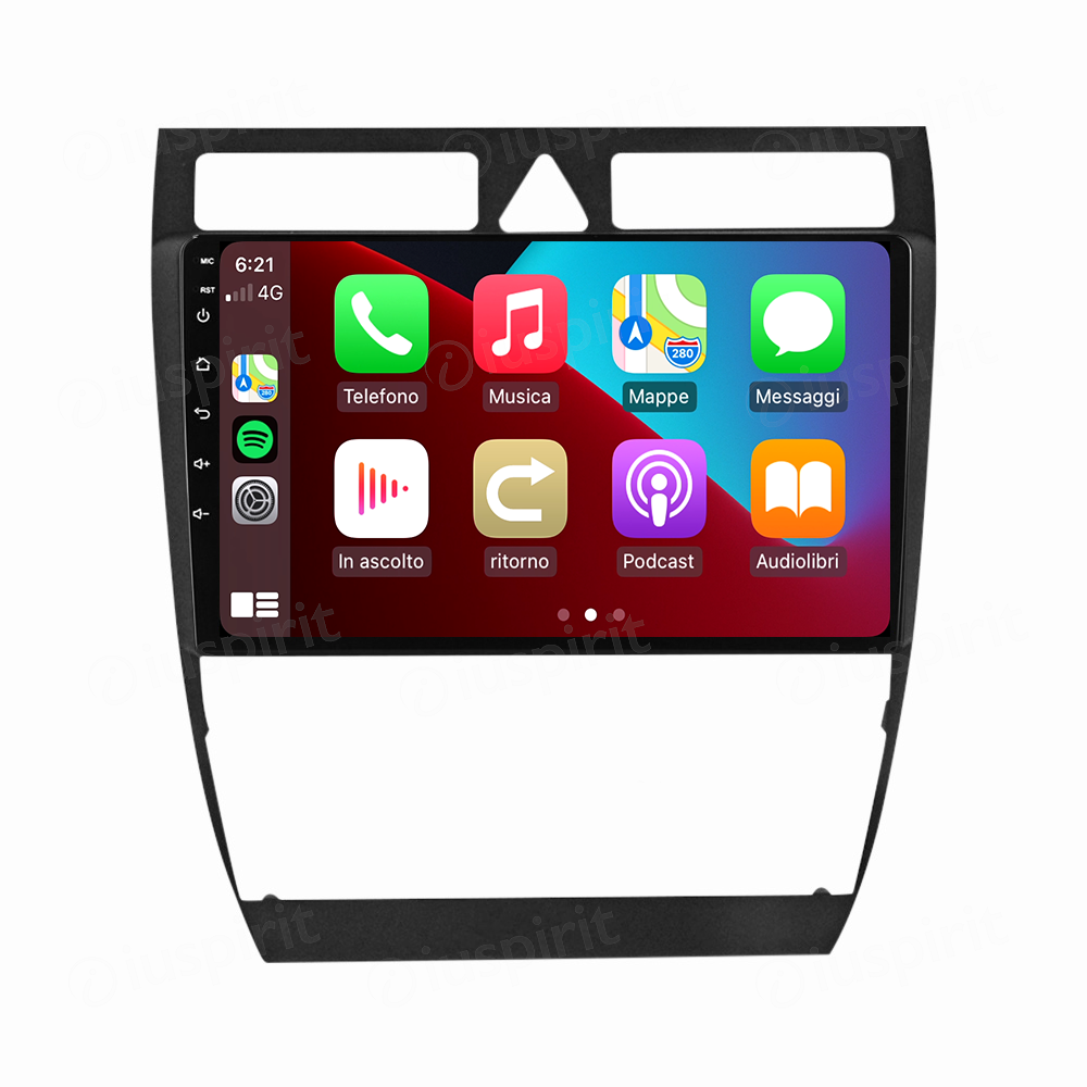 ANDROID autoradio navigatore per Audi A6 Audi S6 Audi RS6 2005-2011 CarPlay Android Auto GPS USB WI-FI Bluetooth 4G LTE