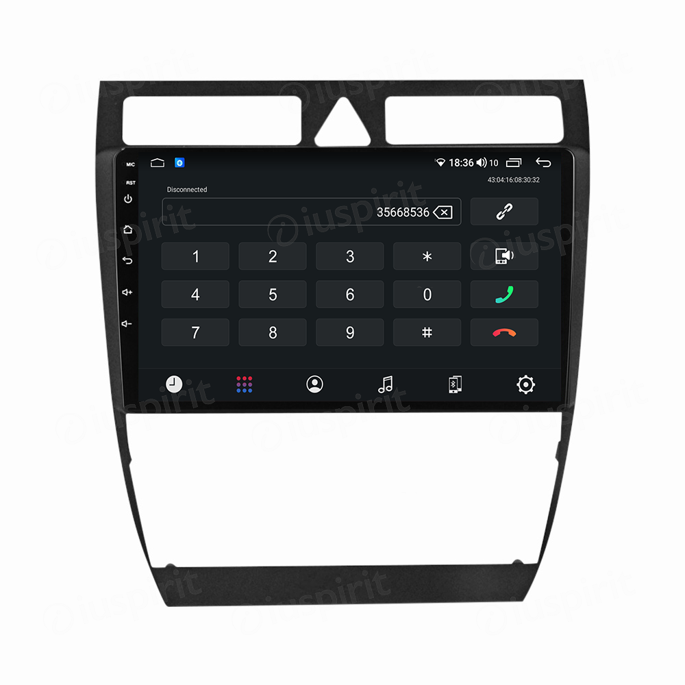 ANDROID autoradio navigatore per Audi A6 Audi S6 Audi RS6 2005-2011 CarPlay Android Auto GPS USB WI-FI Bluetooth 4G LTE - immagine 2