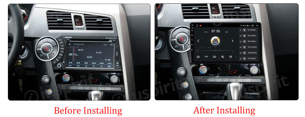 ANDROID autoradio navigatore per SsangYong Kyron SsangYong Actyon CarPlay Android Auto GPS USB WI-FI Bluetooth 4G LTE - immagine 6