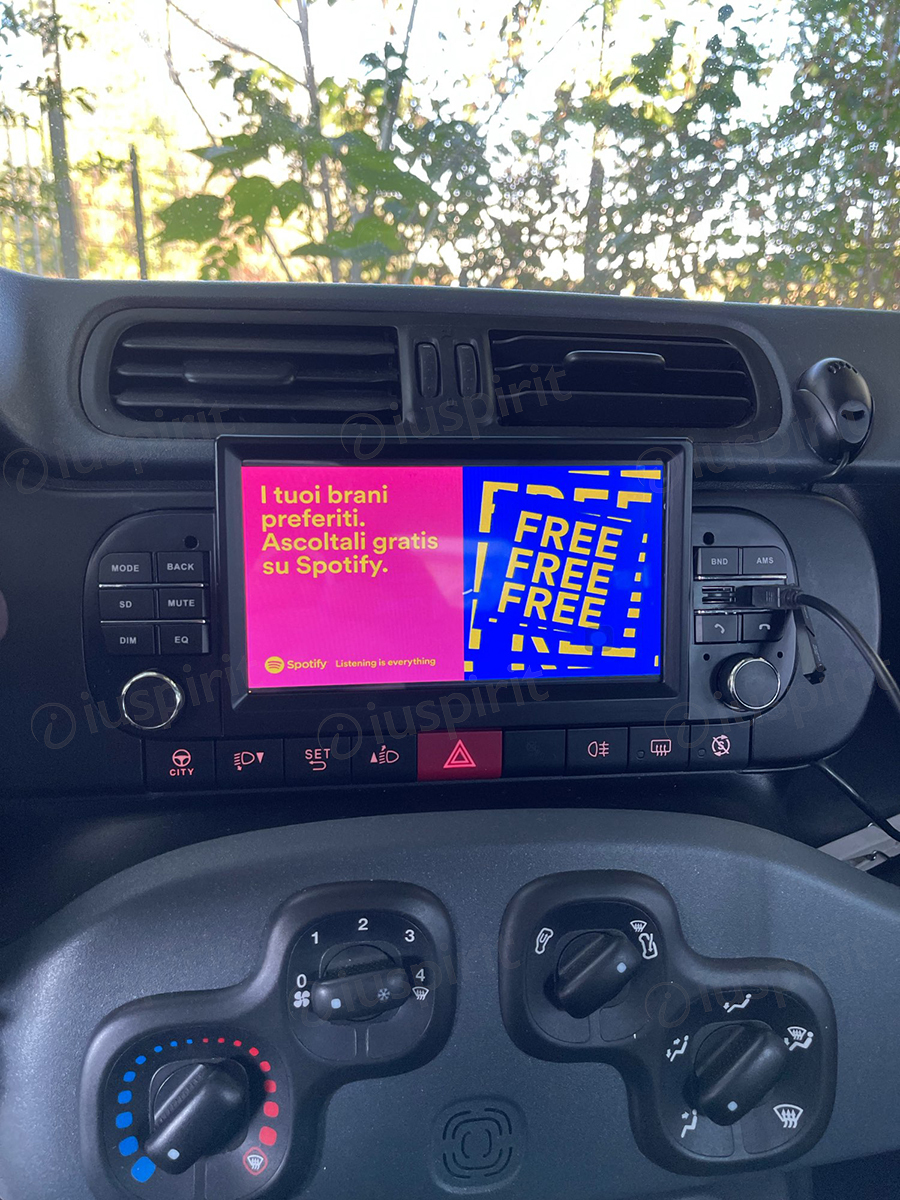ANDROID autoradio navigatore per Fiat Panda 2013-2025 CarPlay Android Auto GPS USB WI-FI Bluetooth 4G LTE - immagine 6