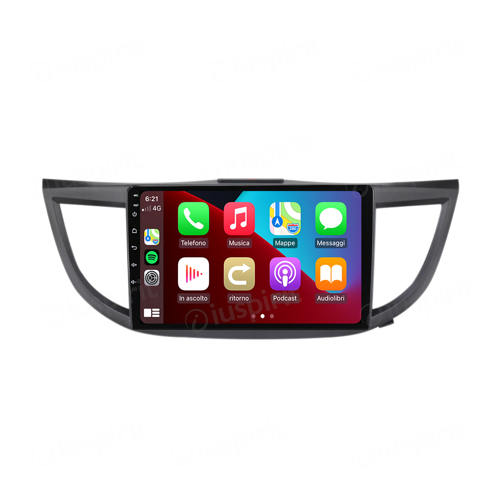 ANDROID autoradio navigatore per Honda CR-V CRV 2012-2016 CarPlay Android Auto GPS USB WI-FI Bluetooth 4G LTE