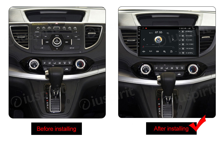 ANDROID autoradio navigatore per Honda CR-V CRV 2012-2016 CarPlay Android Auto GPS USB WI-FI Bluetooth 4G LTE - immagine 6