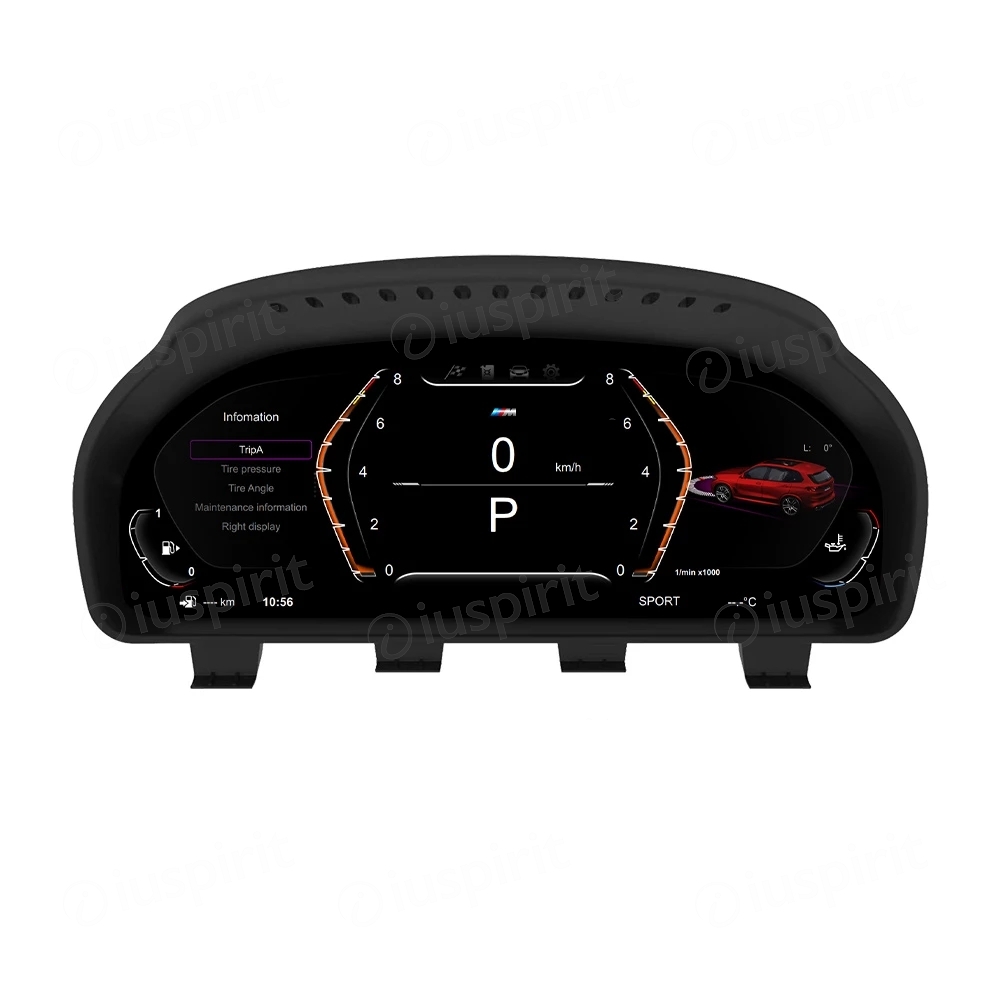 Tachimetro LCD conta KM digitale per BMW X5 E70 2006-2013 CCC CIC Dashboard digitale cluster - immagine 3