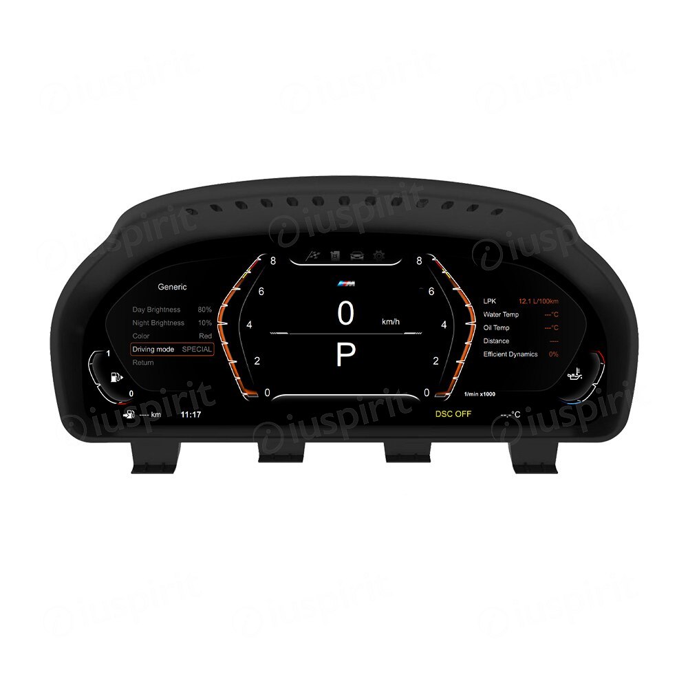 Tachimetro LCD conta KM digitale per BMW X6 E71 2006-2013 CCC CIC Dashboard digitale cluster - immagine 4