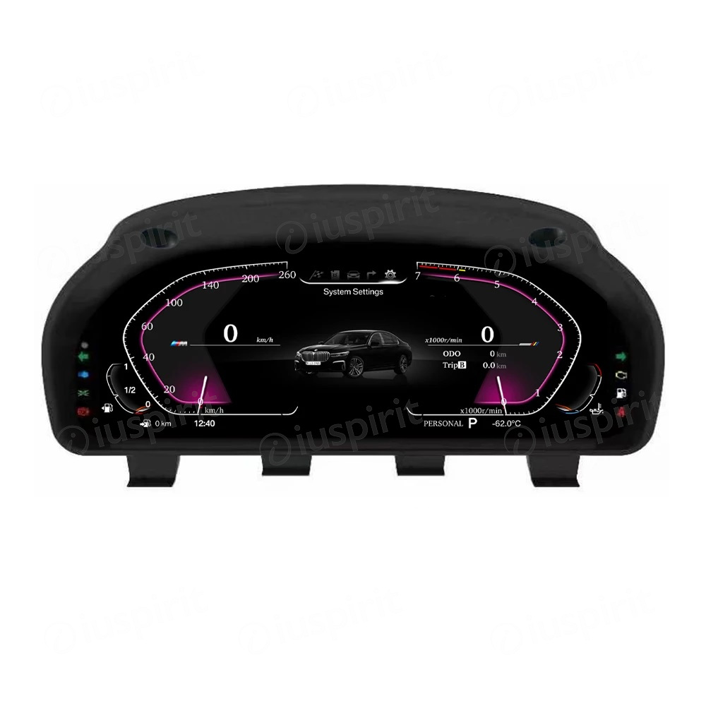 Tachimetro LCD conta KM digitale per BMW Serie 1 F20 F21 F52 Serie 2 F22 F23 F44 F45 BMW X1 F48 F49 BMW X2 F39 Dashboard digitale cluster