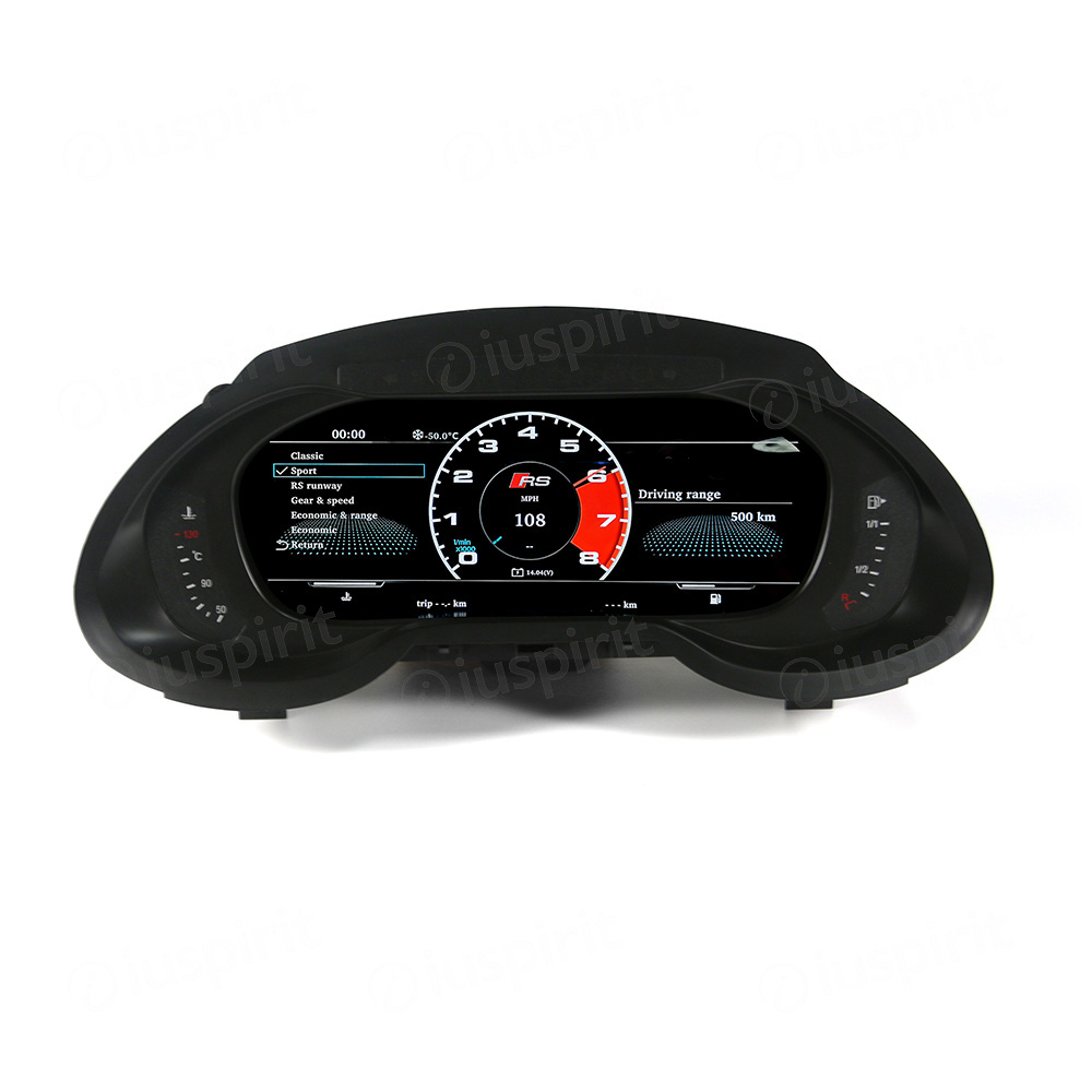 Tachimetro LCD conta KM digitale per Audi A4 2009-2016 Dashboard digitale cluster