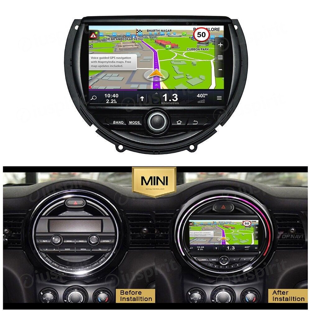 ANDROID autoradio navigatore per MINI COOPER R55 R56 2014-2020 CarPlay Android Auto GPS WI-FI Bluetooth - immagine 4