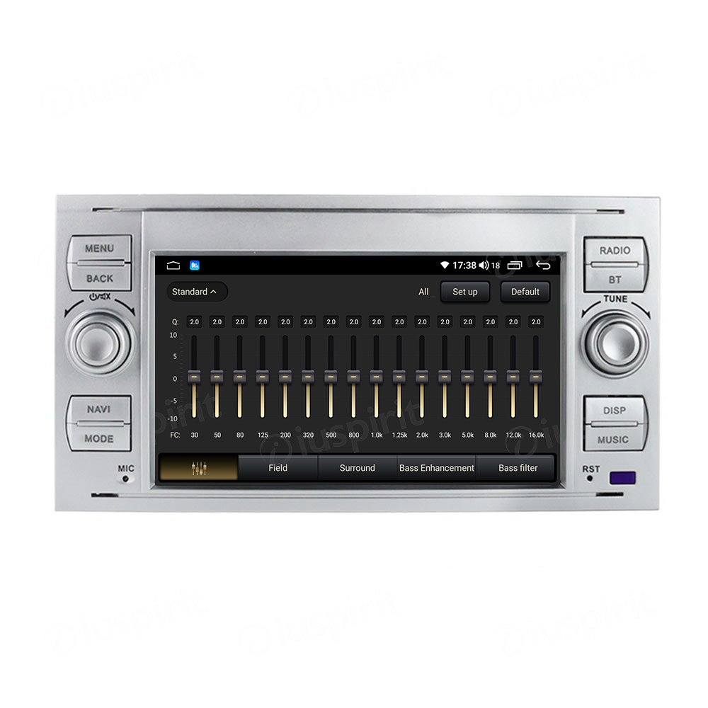 ANDROID autoradio navigatore per Ford Focus Mondeo S-Max C-Max Galaxy Transit Fiesta Fusion Kuga CarPlay Android Auto GPS USB WI-FI Bluetooth 4G LTE - immagine 3